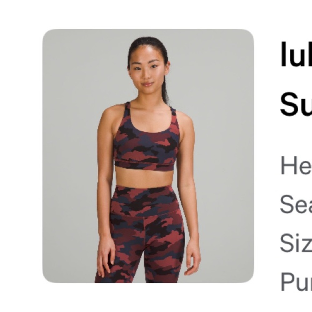 Women’s lululemon Energy Bra